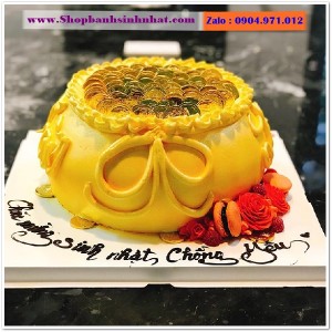Bánh Sinh Nhật Hũ Vàng - VA92